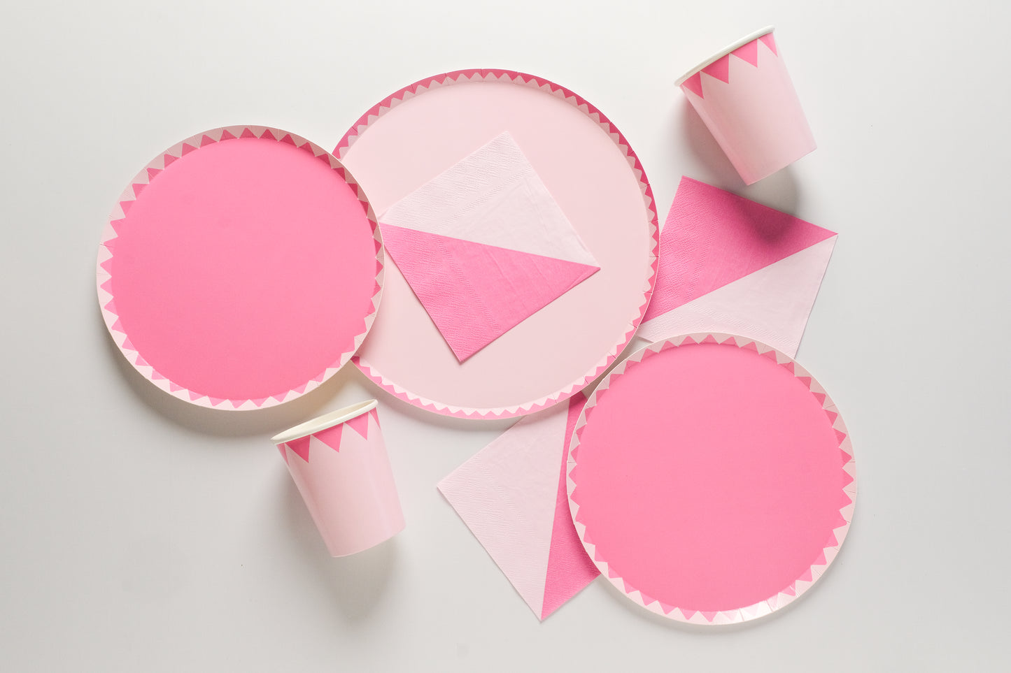 Pastel Pink Small Plate (x8)