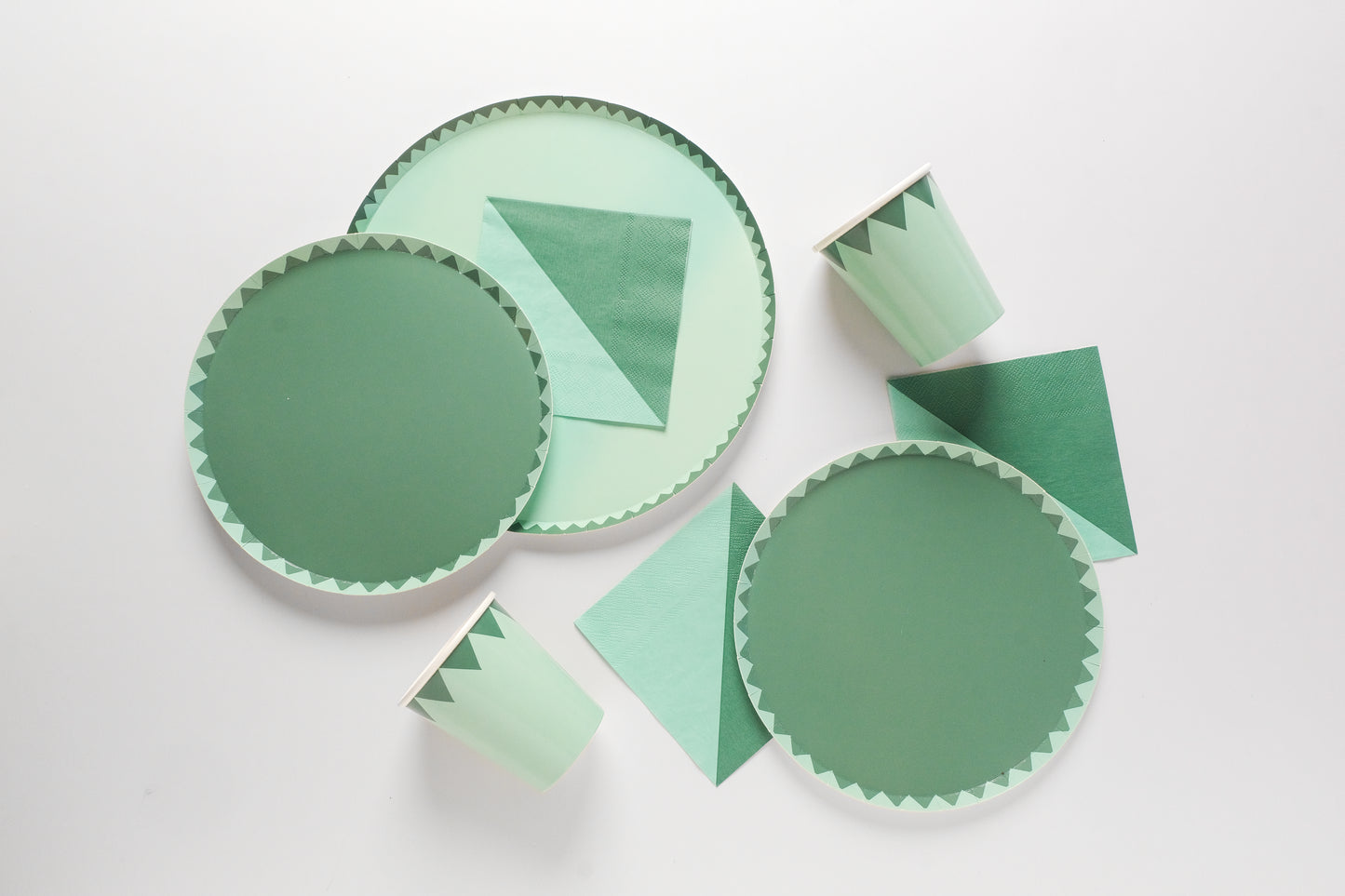 Pastel Green Small Plate (x8)