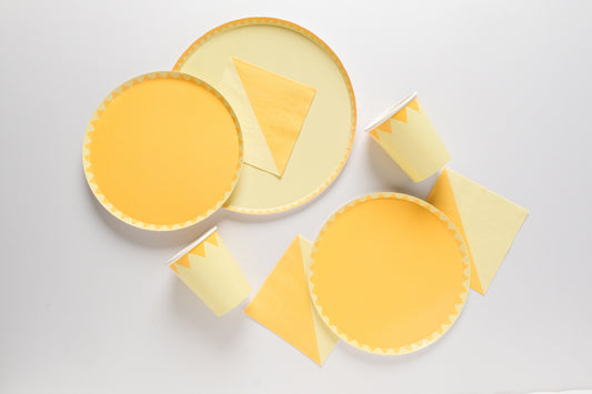 Pastel Yellow Cup (x8)