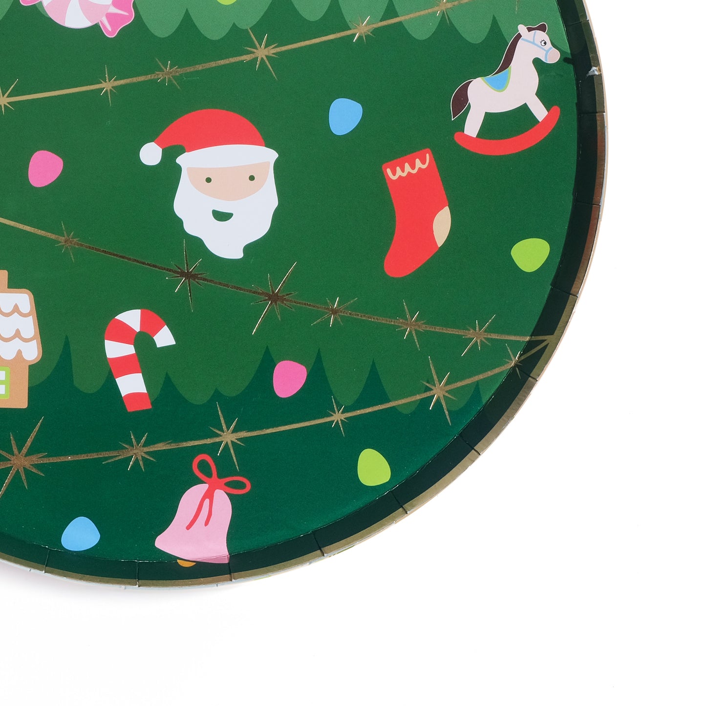 Christmas Tree Plate (x8)