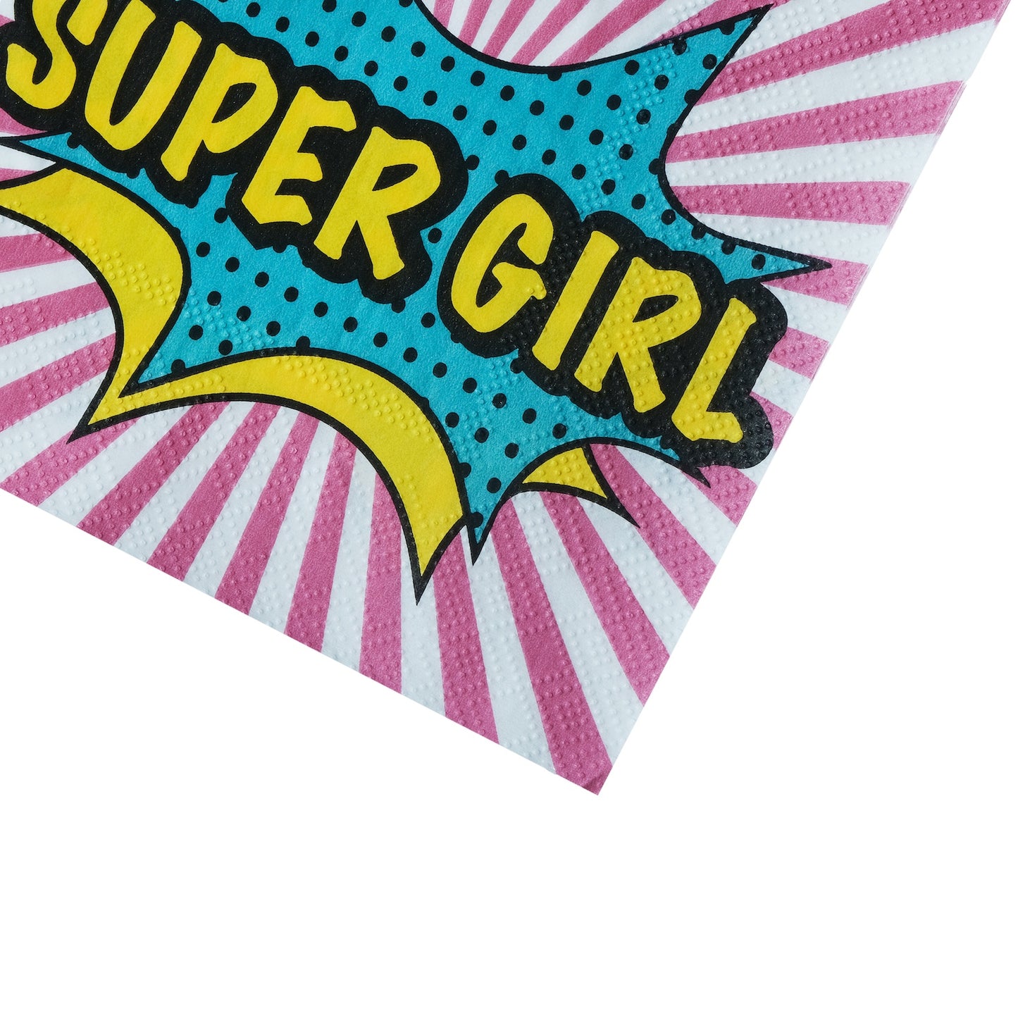 Super Girl Napkin (x16)
