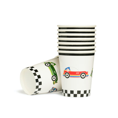 Racing Cars Cups (x8)