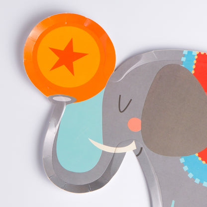 Circus Plates (X8)