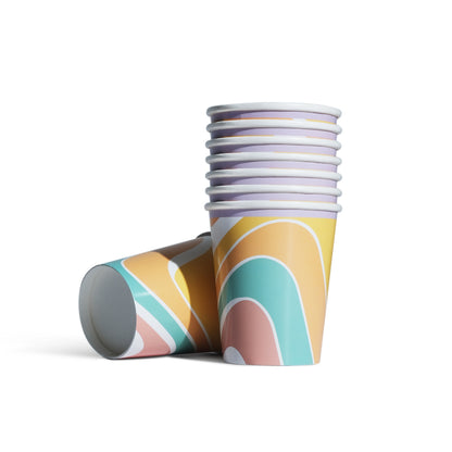 Groovy Vibes Cups (x8)