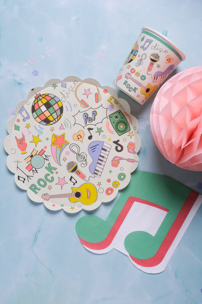 Music Cups (x8)