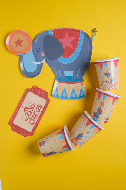 Circus Ticket Napkins (x16)