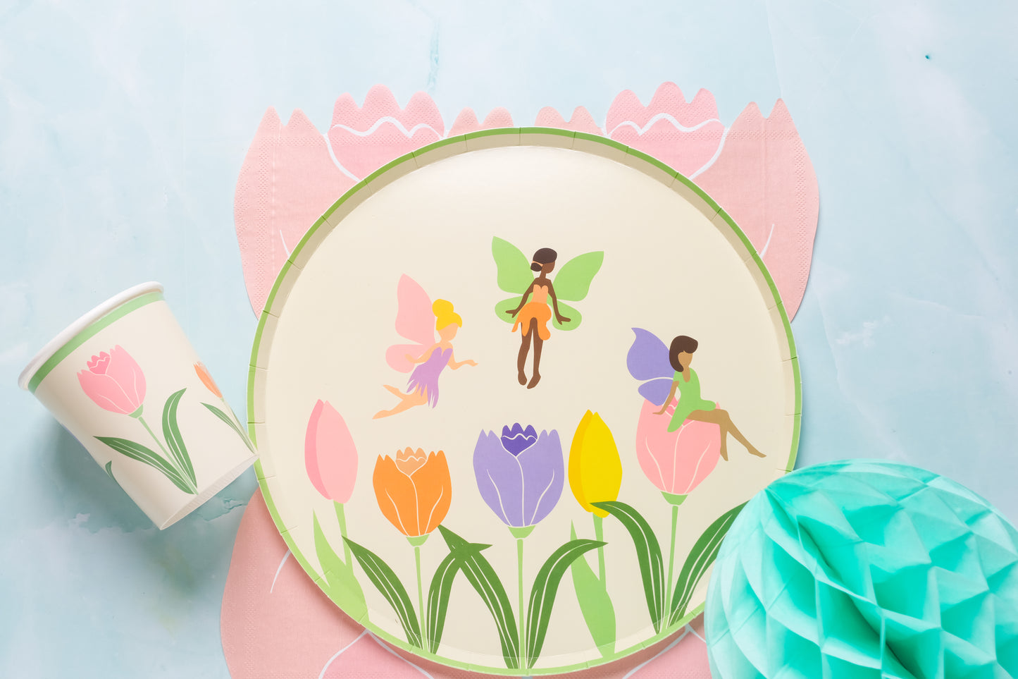 Fairies Plates (x8)