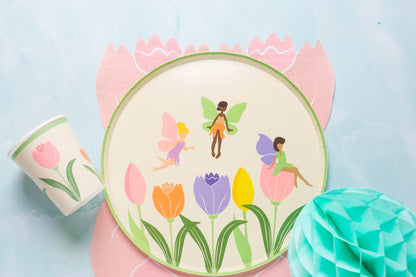 Fairies Plates (x8)
