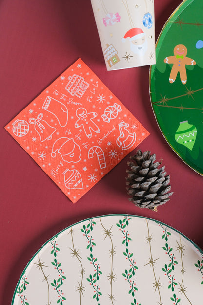 Christmas Napkin (x16)