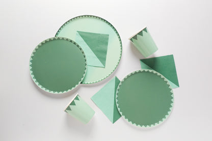 Pastel Green Cup (x8)