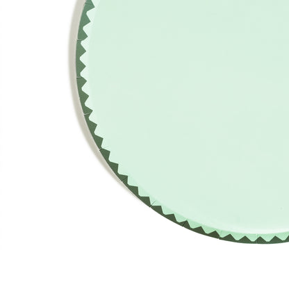 Pastel Green Big Plate (x8)
