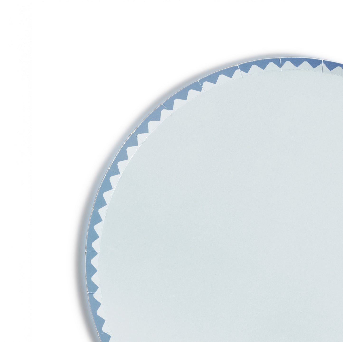 Pastel Blue Big Plate (x8)