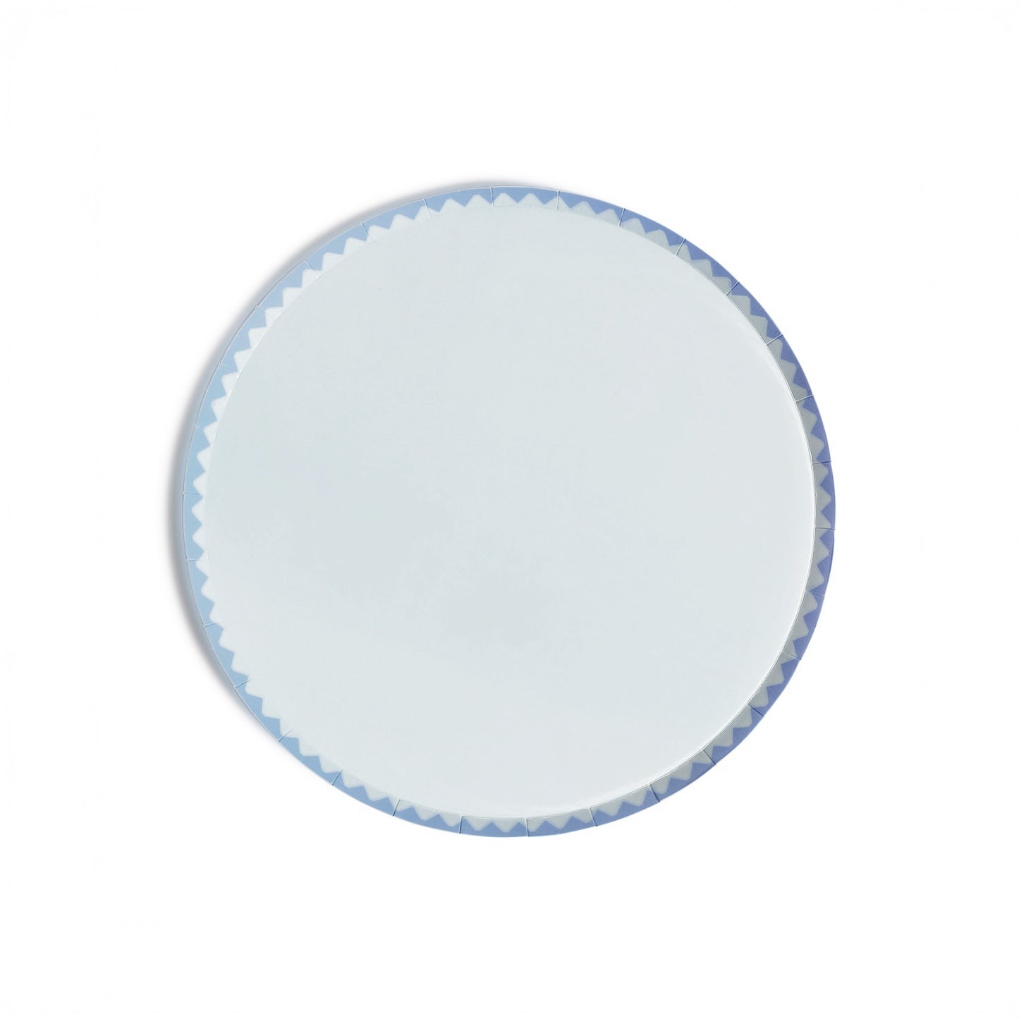 Pastel Blue Big Plate (x8)