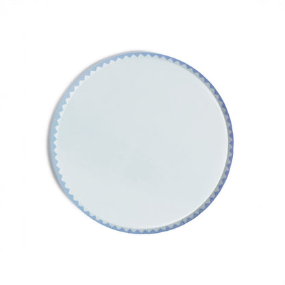 Pastel Blue Big Plate (x8)