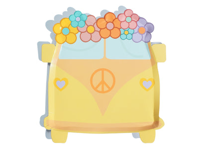 Groovy Van Plate (x8)