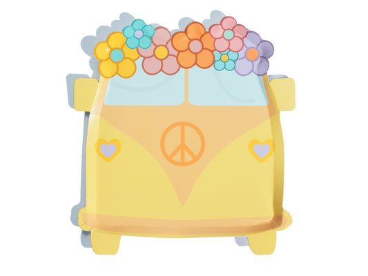 Groovy Van Plate (x8)
