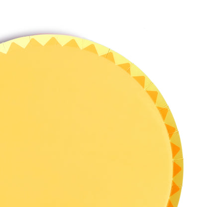 Pastel Yellow Small Plate (x8)