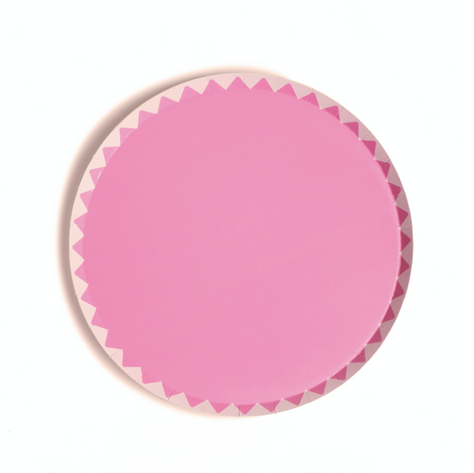 Pastel Pink Small Plate (x8)