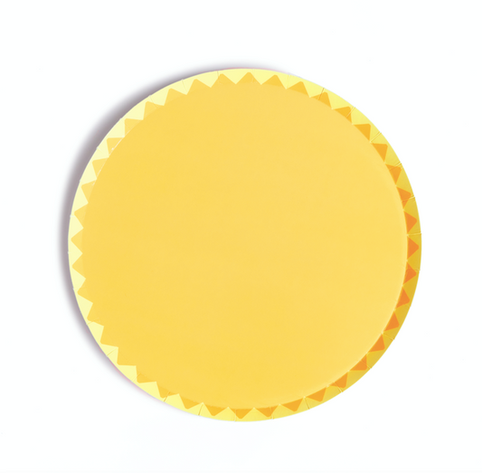 Pastel Yellow Small Plate (x8)