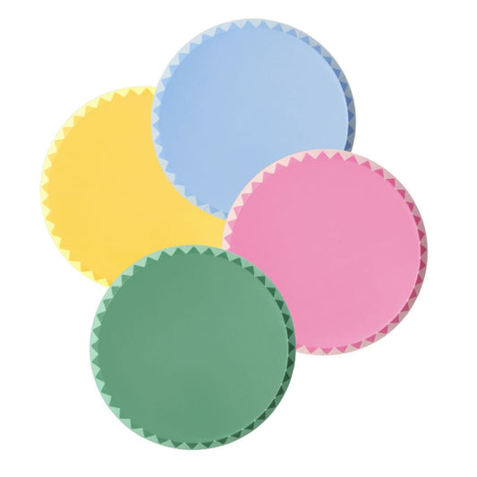 Assorted Small Pastel Plates (x8)