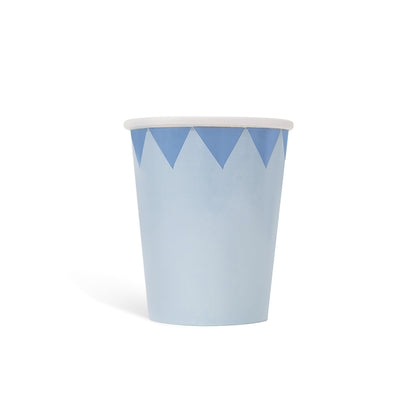 Pastel Blue Cup (x8)