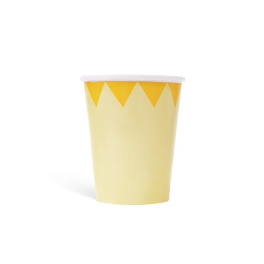 Pastel Yellow Cup (x8)
