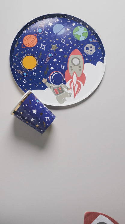 Space Plates (x8)